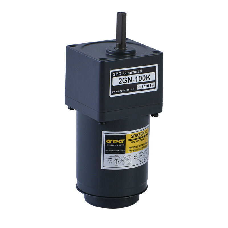 do MOTOR ELÉTRICO da ENGRENAGEM da C.A. da CAIXA DE ENGRENAGENS MICRO MOTOR YN60-6C 60JB3-200G8L do CONTROLE de VELOCIDADE de 60mm 6W 2RK6RGN-C 2GN3-200K
