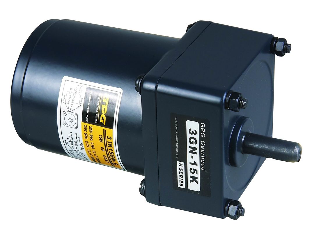 SÉRIE do MOTOR da ENGRENAGEM do MOTOR RK da ENGRENAGEM da C.A. da VELOCIDADE CONSTANTE de 70mm 15W 3RK15GN-C 3GN3-200K