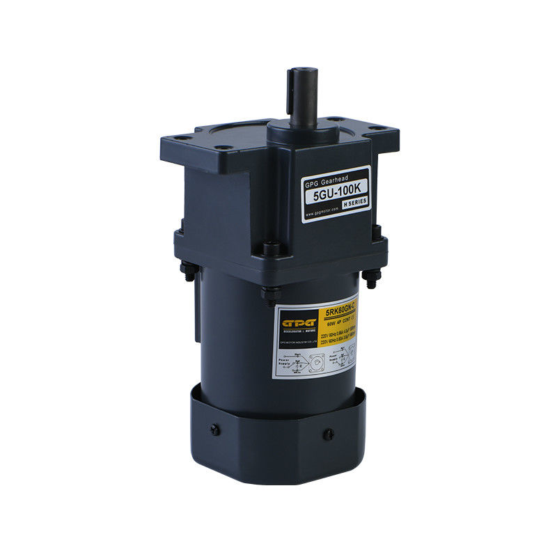 Motor paralelo 110v 220v da engrenagem eixo da C.A. do motor da engrenagem da C.A. de 5RK40GN-C 90mm