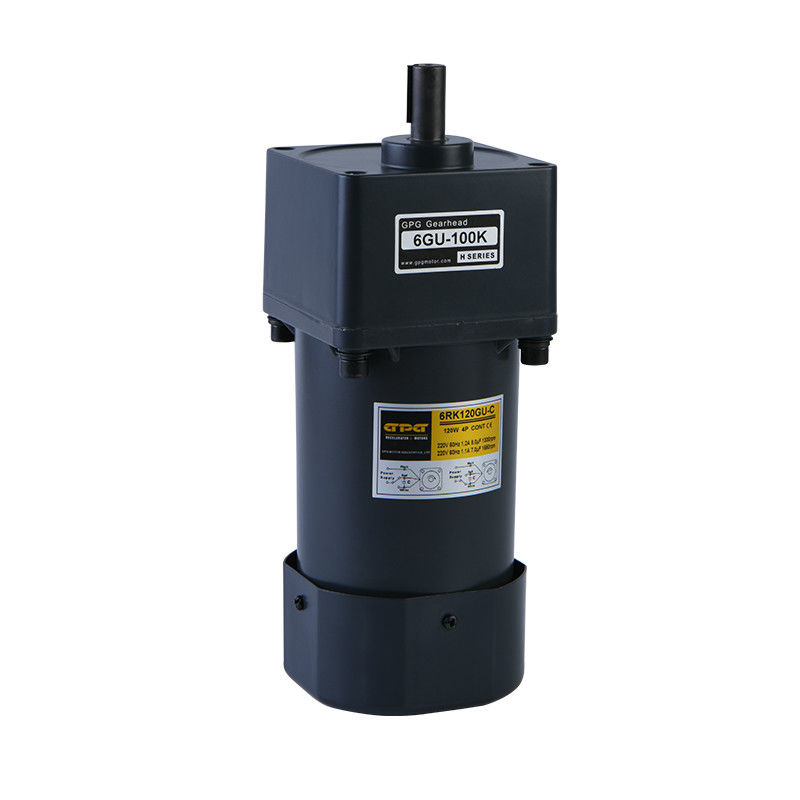 SÉRIE YN100-120F 100JB3-200G10L do MOTOR da ENGRENAGEM do MOTOR RK da ENGRENAGEM da C.A. do MOTOR de FÃ do CONTROLE de VELOCIDADE de 104mm 120W 6RK120GN-CF 6GU3-200K