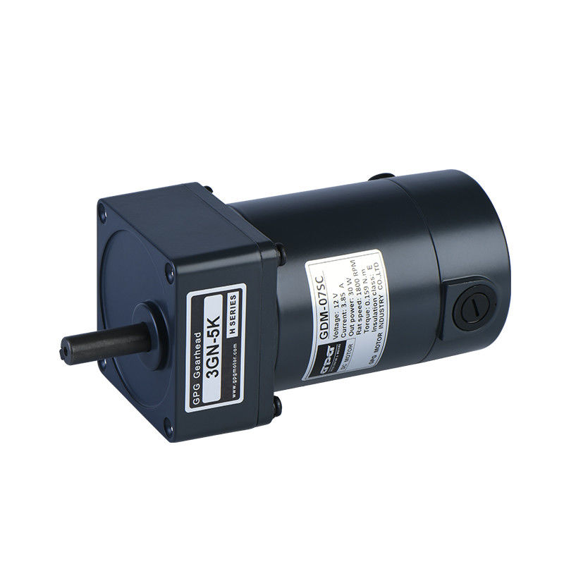 GDM-07SC motor elétrico com 1 3-300 3GN3-300K caixa de engrenagens e 25W voltagem 12V 24V potência de saída