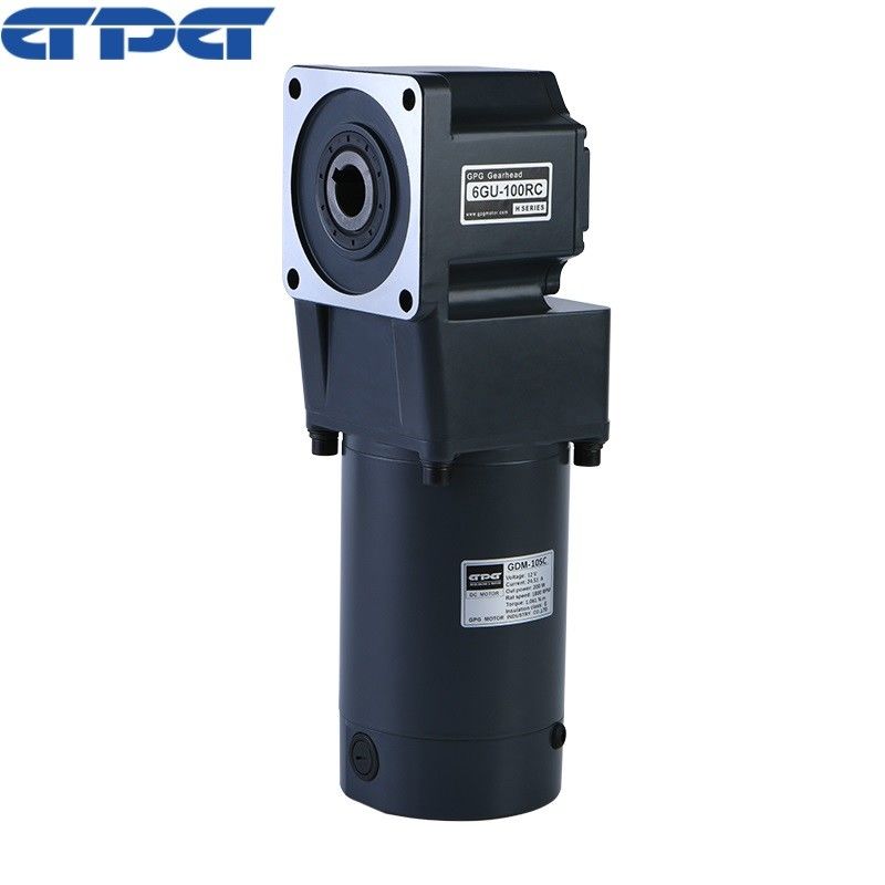 tipo GDM-07SC 3DC 12v 24v 1800rpm 3200rpm da escova do motor da C.C. da caixa de engrenagens 30w