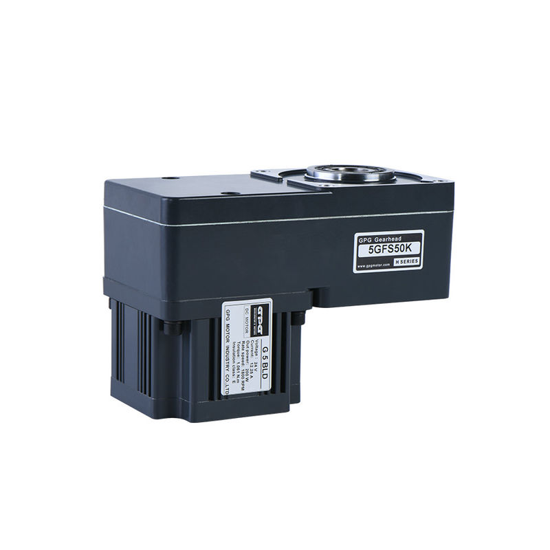 Gearmotor sem escova 12v 24v da C.C. de 40w 80mm com a caixa de engrenagens lisa oca 4GFS5-200K