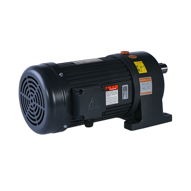 caixa de engrenagens de 100w 0.125hp para o tipo vertical do motor elétrico com tipo do Cv da flange