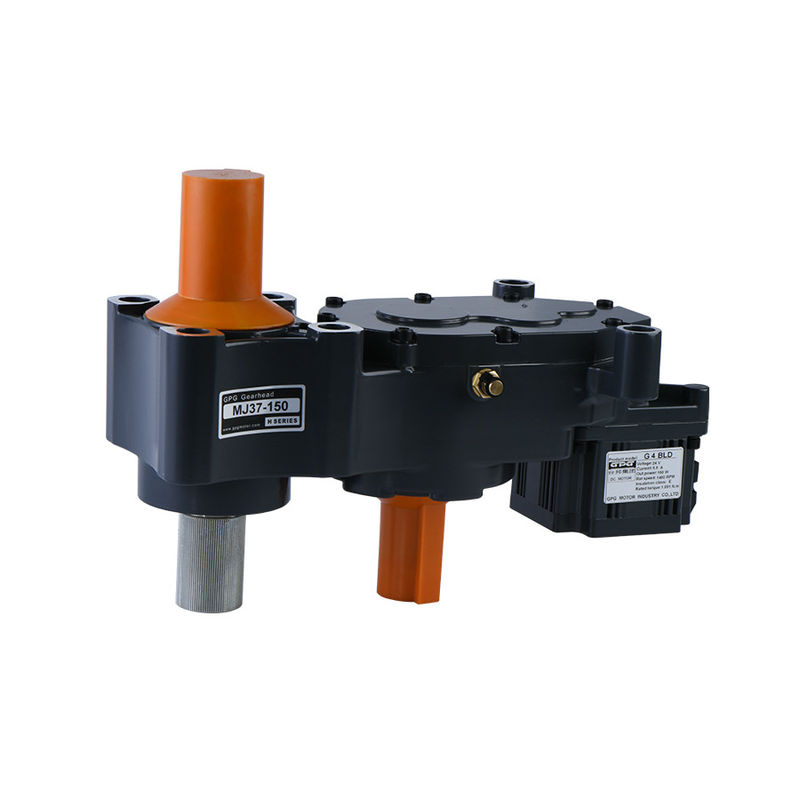 MOTOR BLDC CATRACA MJ37 G5BLD 24V 160W 1:75 CAIXA DE REDUÇÃO BARREIRA